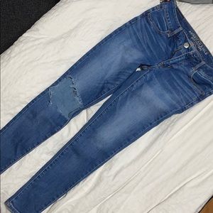 denim skinny jeans